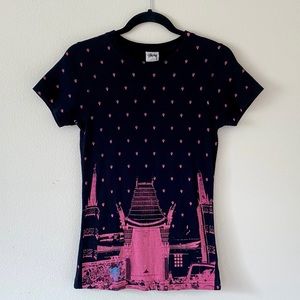 Stüssy • Short Sleeve Graphic Tee • Black/Pink